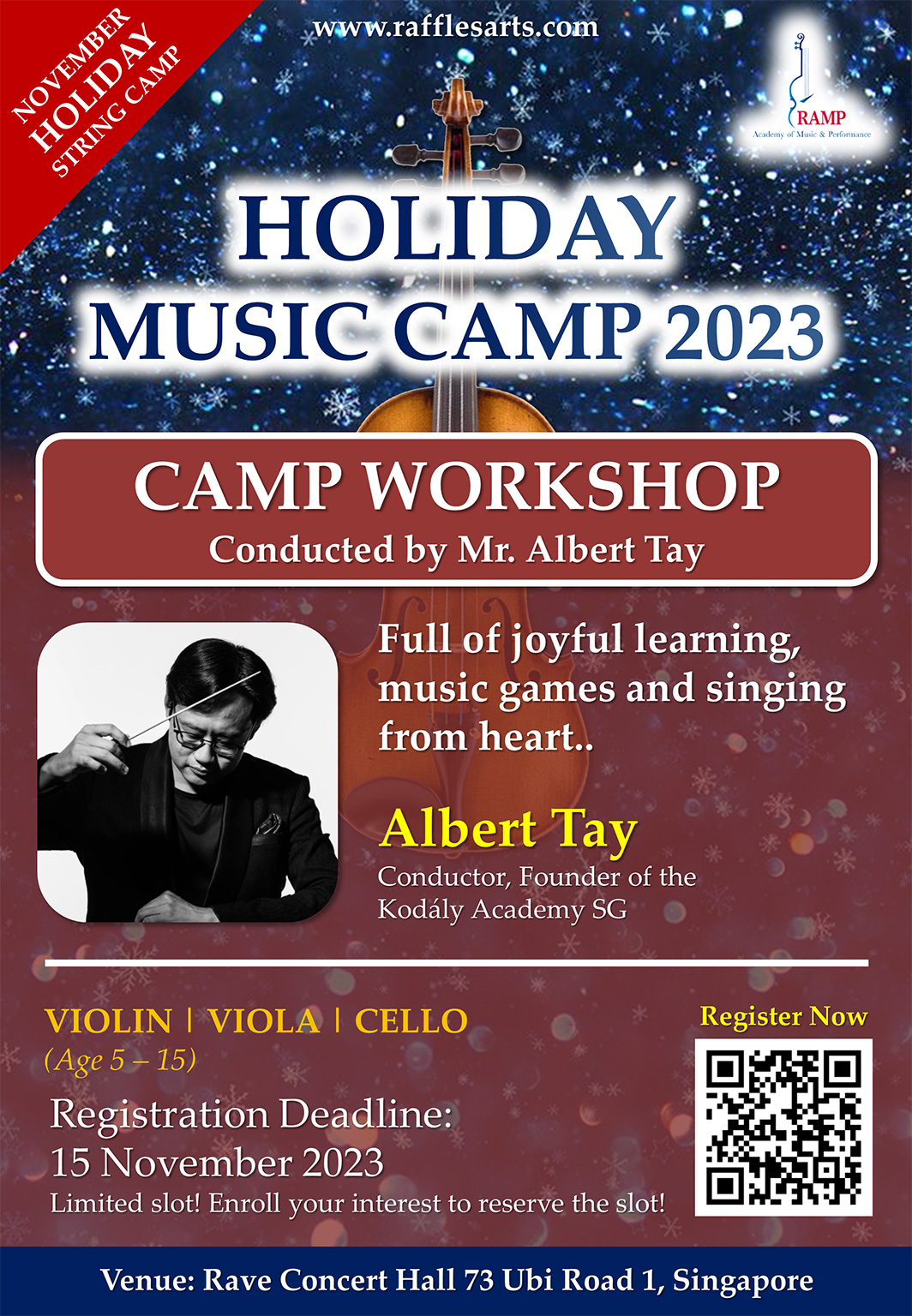 RAMP Holiday Music Camp